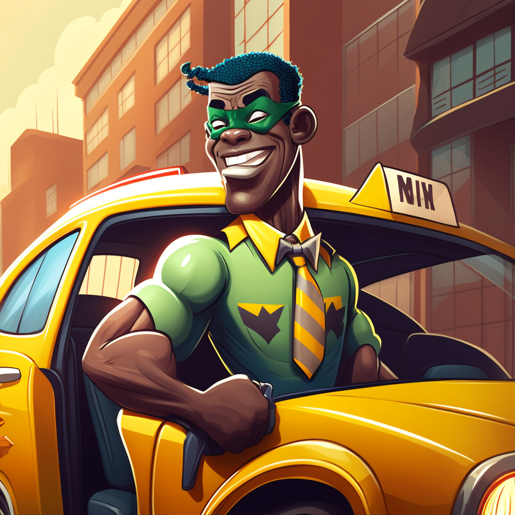 chauffeur de taxi super hero à rennes